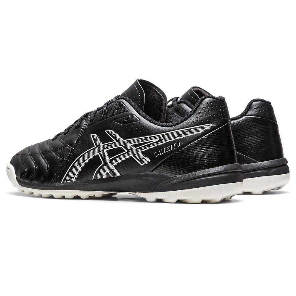 asicsフットサルシューズCALCETTO WD9TF1113A038-001 Asics Futsal Turf Shoes CALCETTO WD 9 TF 1113A038 001 Black