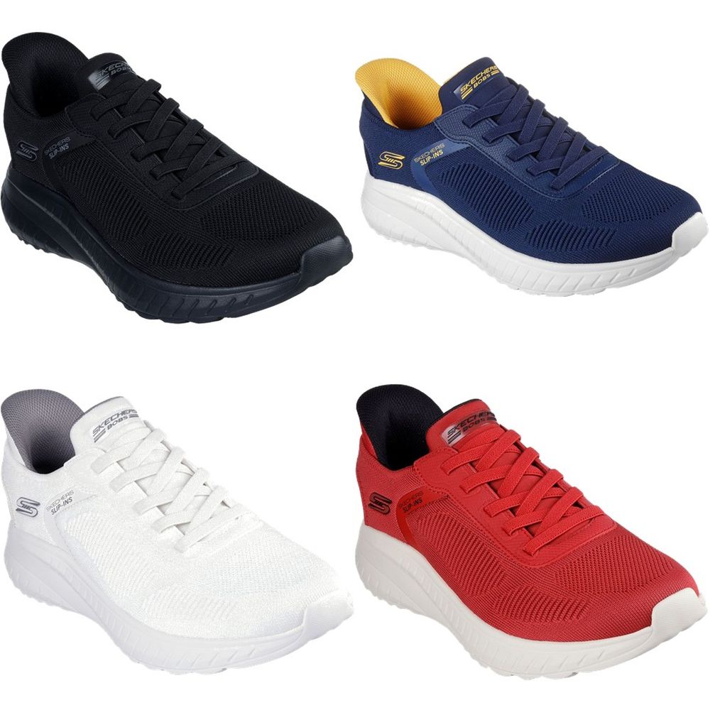 �X�P�b�`���[�Y SKECHERS �J�W���A���V���[�Y �����Y   BOBS SPORT SQUAD CHAOS-SOLID STEP 118312W