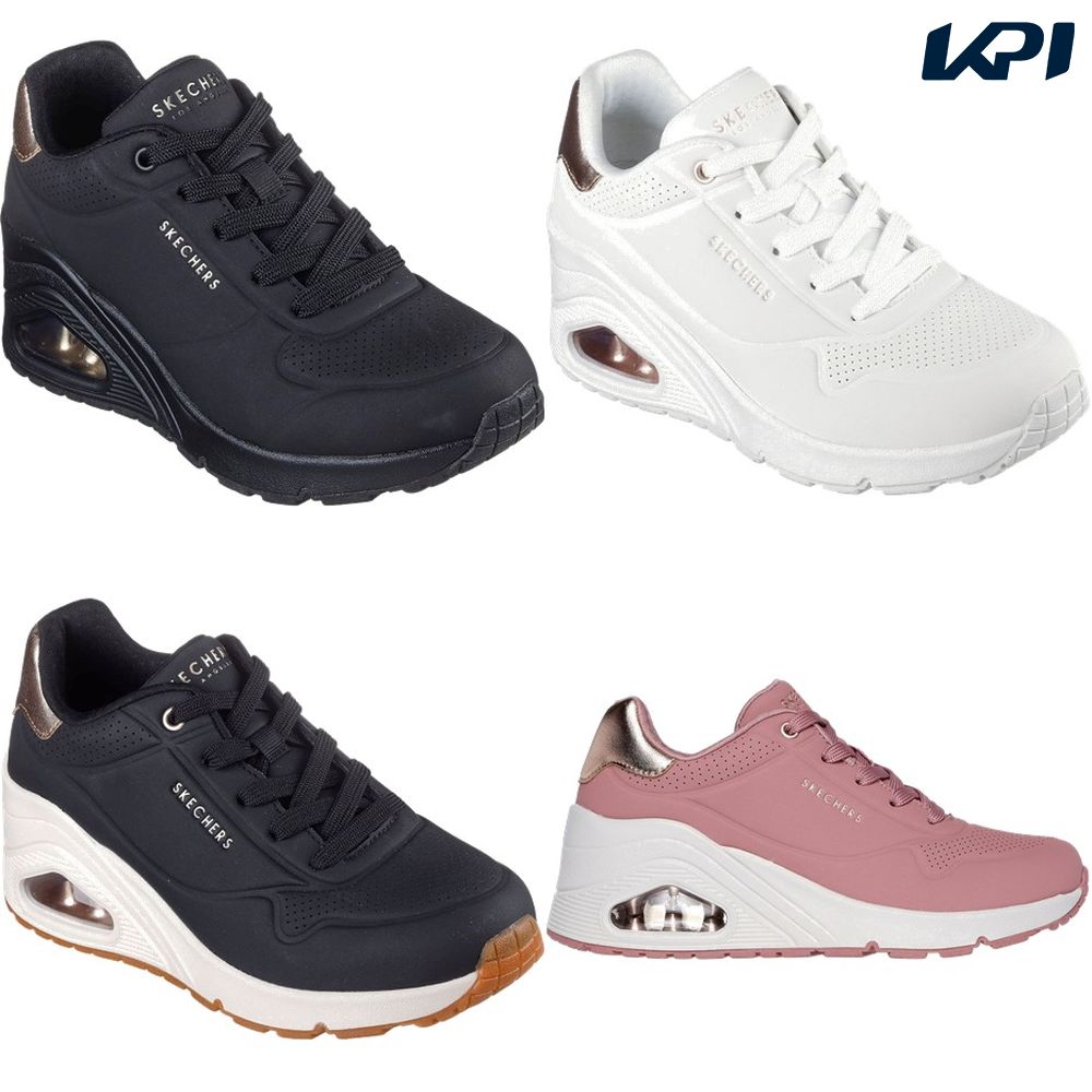 スケッチャーズ SKECHERS カジュアルシューズ レディース ウノ ウェッジ-ハイ ステップス 177520 : KPIsports ...