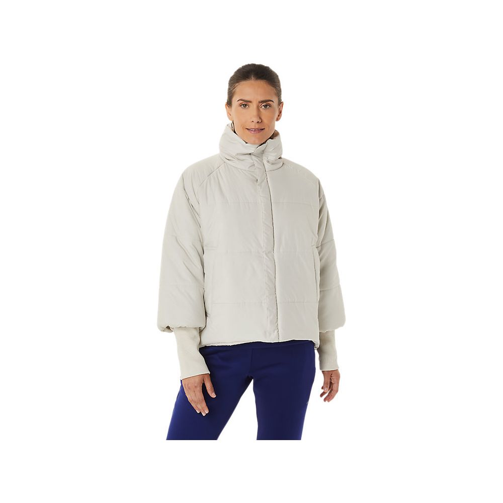 「SDGsプロジェクト」アシックス asics フィットネスウェア レディース INSULATION JACKET 2032C416 2022SS