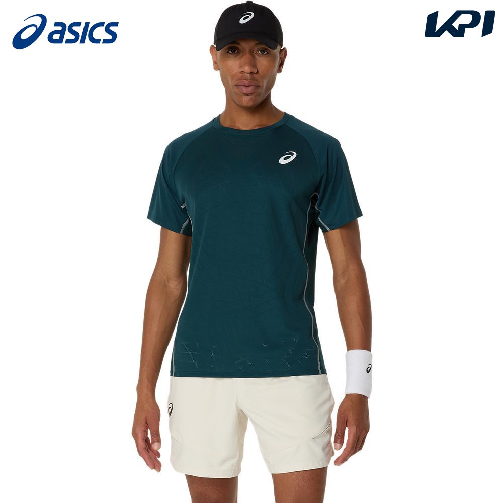 アシックス asics テニスウェア メンズ   ACTIBREEZE半袖シャツ 2041A320-300 2025SS