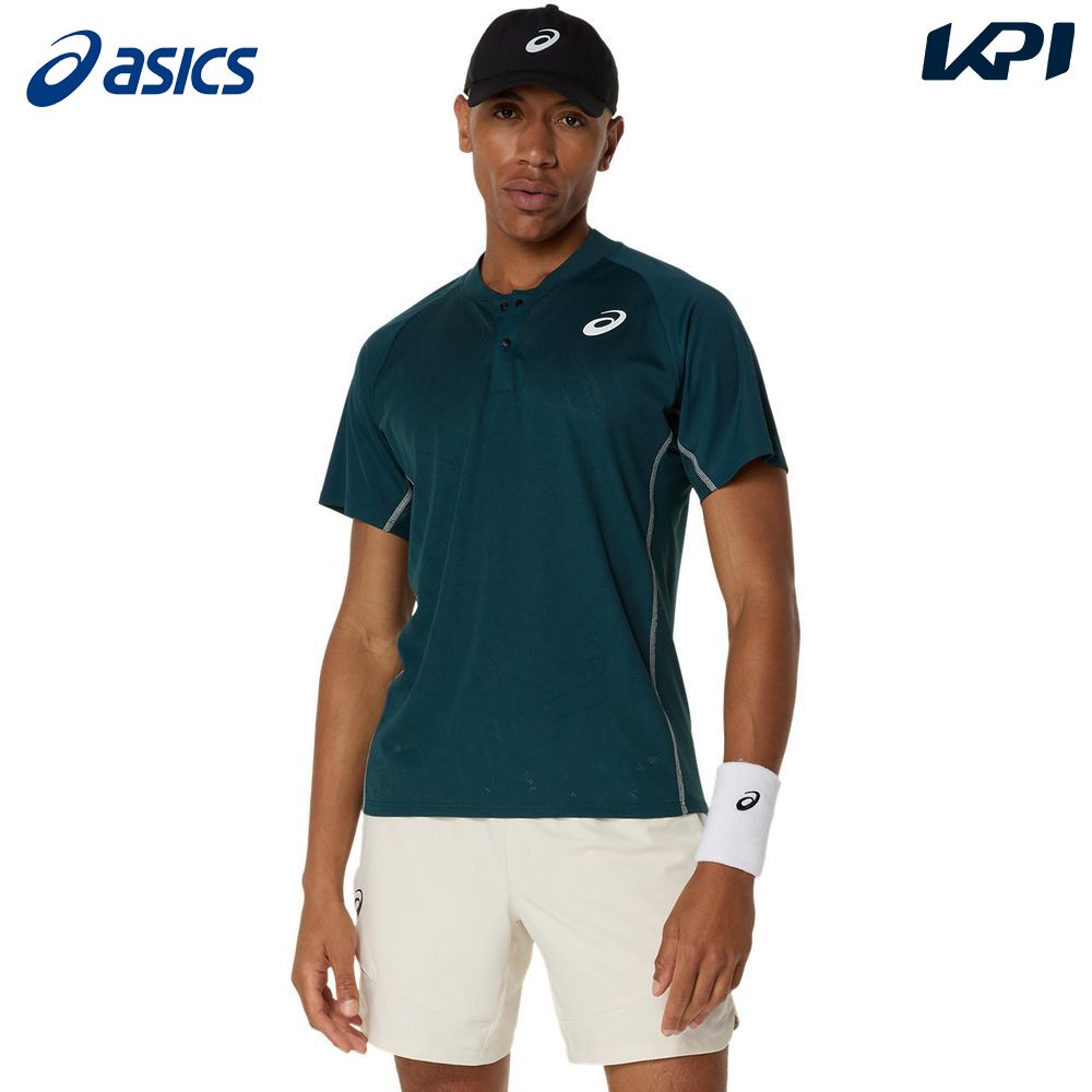 アシックス asics テニスウェア メンズ   ACTIBREEZEポロシャツ 2041A322-300 2025SS