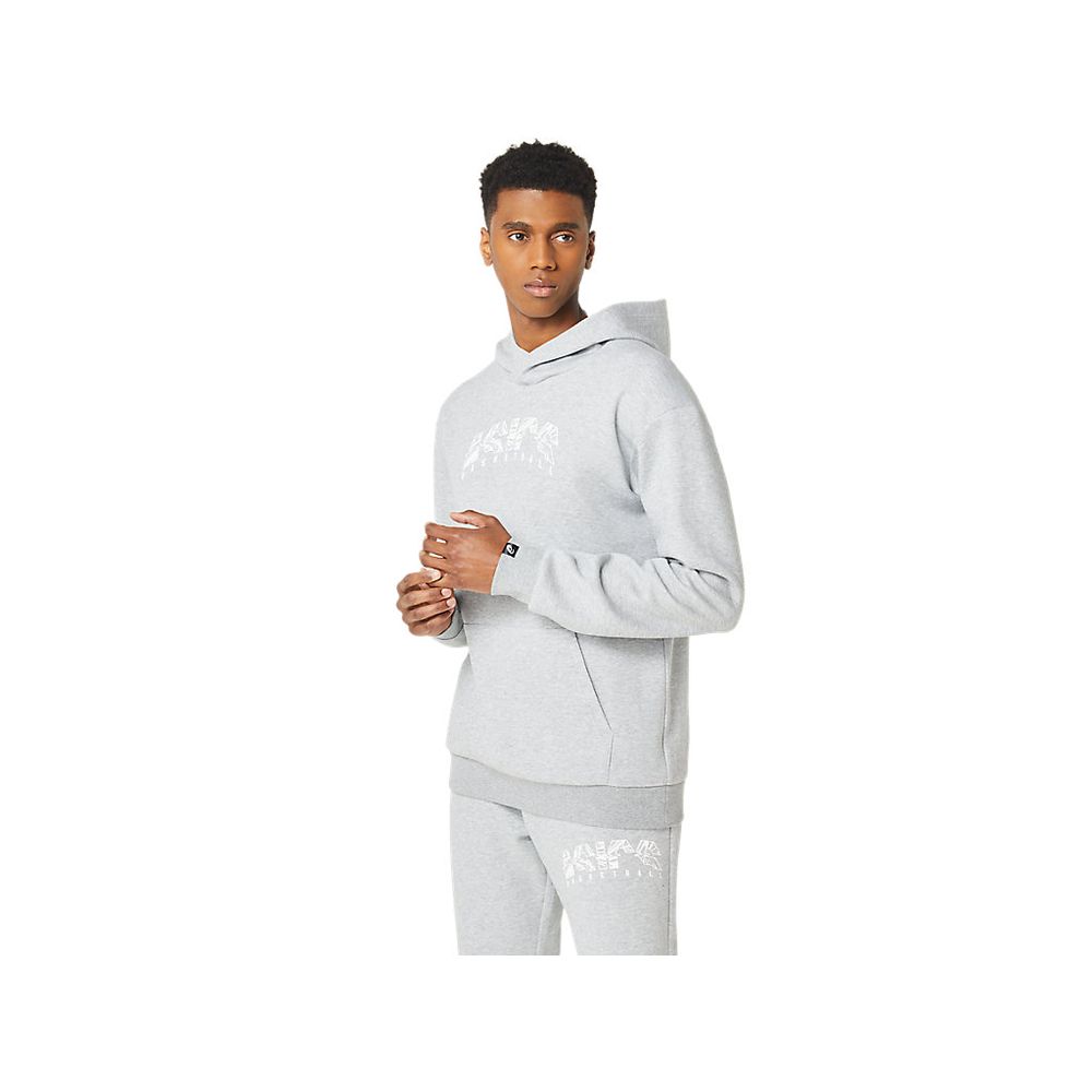 [アシックス] バスケットボールウェア スウェットフーデッドトップ 2063A332 ユニセックス大人 Sサイズ ASICS（アシックス） バスケットウェア メンズ SWEAT TOP スウェット