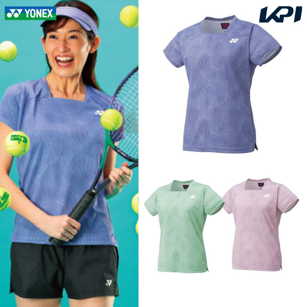 「ポスト投函便で送料無料」ヨネックス YONEX テニスウェア レディース ゲームシャツ 20664 2022SS