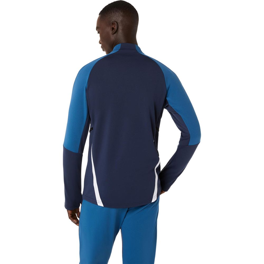 ASICS（アシックス） サッカーウェア メンズ ハーフジップニットシャツ
