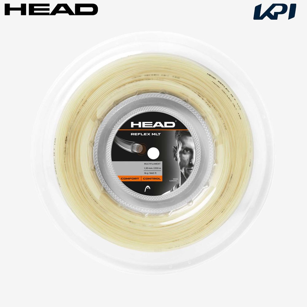 ヘッド HEAD テニスガット・ストリング  Reflex MLT 200mロール 281314 HEAD（ヘッド） テニスガット・ストリング Reflex MLT 200mロール