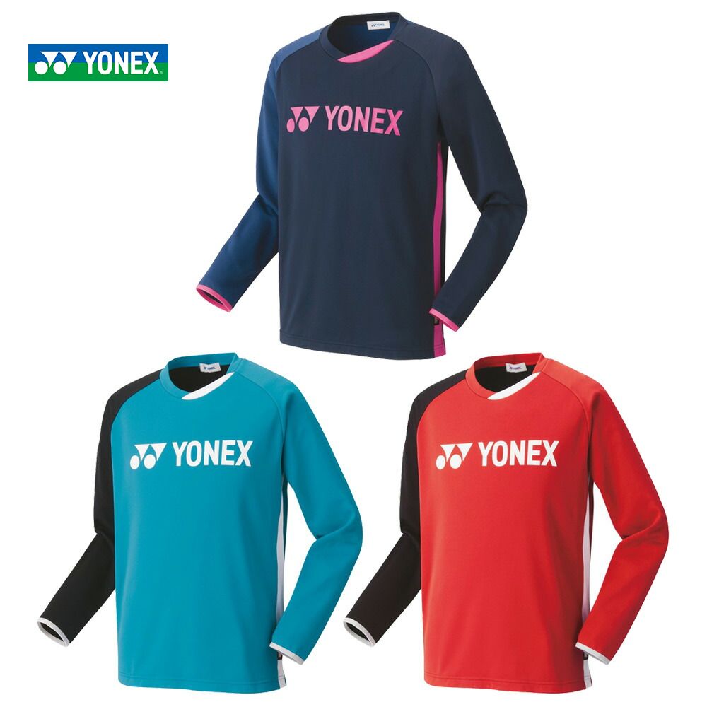 ヨネックス YONEX テニスウェア ユニセックス ライトトレーナー フィットスタイル  31039 2020FW｜kpisports