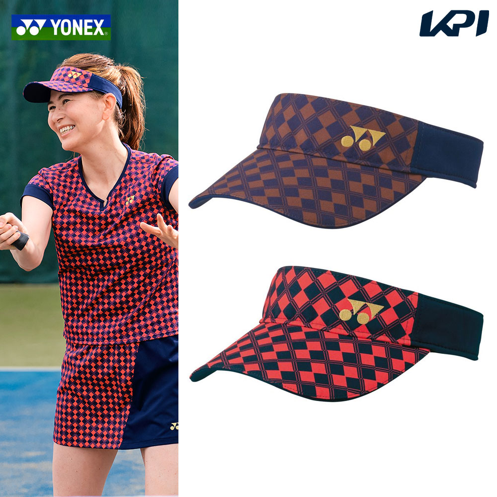 ヨネックス YONEX テニスキャップ・バイザー レディース ウィメンズ サンバイザー 40090 2023FW『即日出荷』