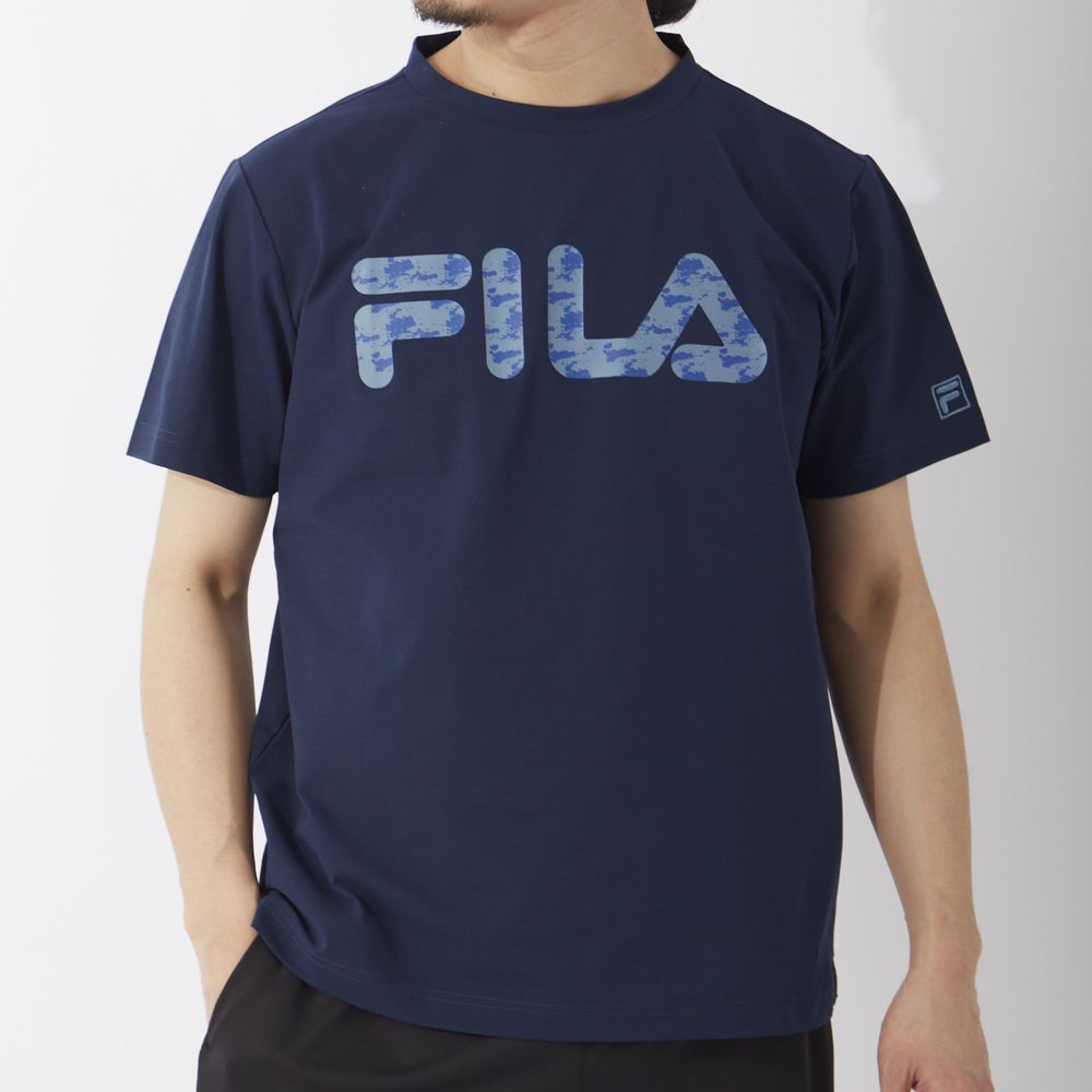 フィラ FILA アウトドアウェア メンズ   ＰＢＴ鹿の子　半袖Ｔシャツ 413310 2023S...