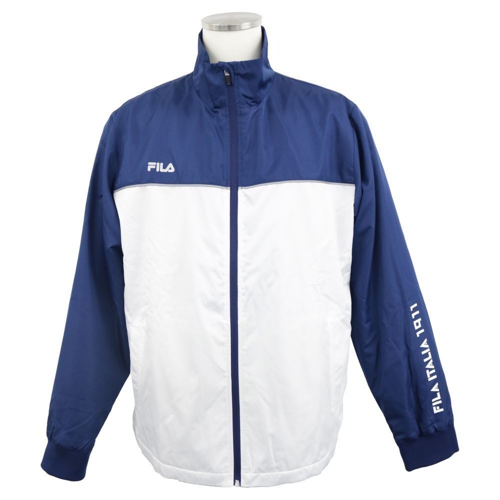 フィラ FILA ランニングウェア    「上下セット」ウィンドジャケット 443323X＋パンツ443343X 443323X-443343X-NV 2023FW｜kpisports｜03