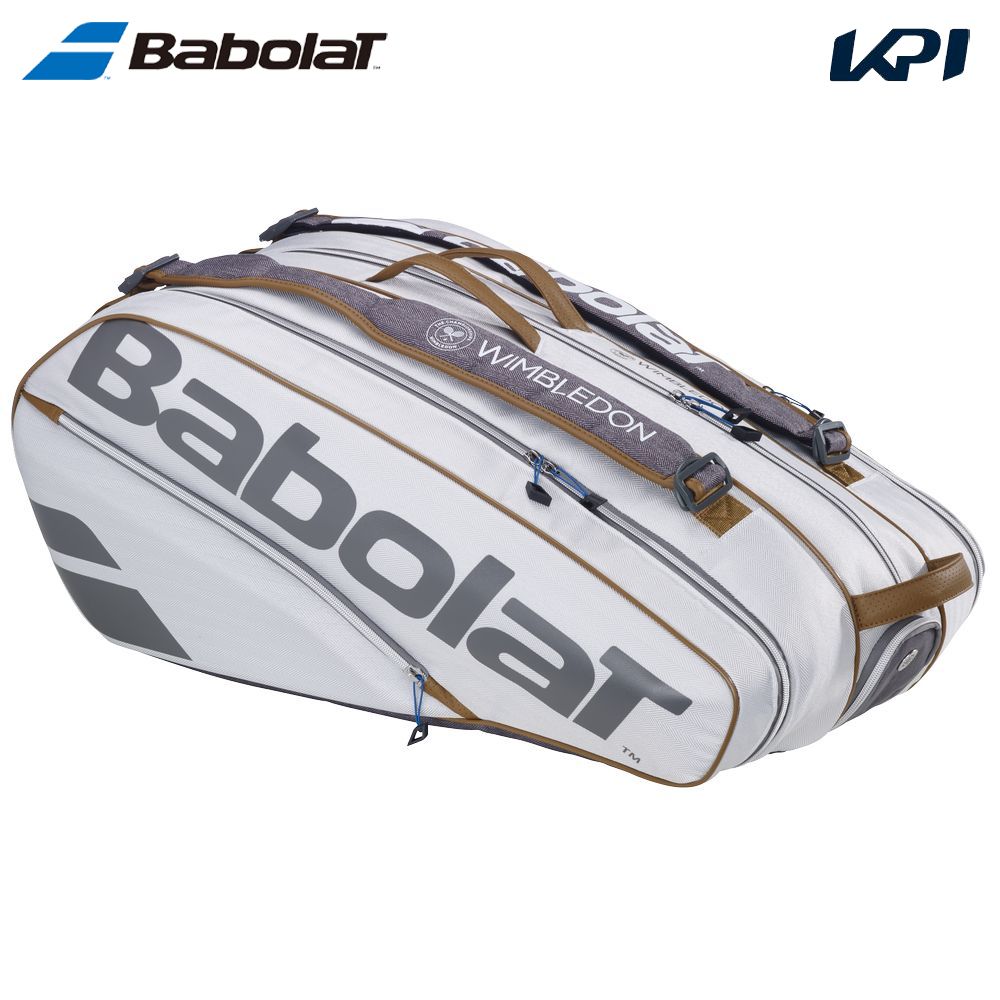 バボラ Babolat テニスバッグ・ケース RACKET HOLDER X9 PURE WIMBLEDON ラケットバッグ 9本入  ウィンブルドン 2024 51229『即日出荷』｜kpisports