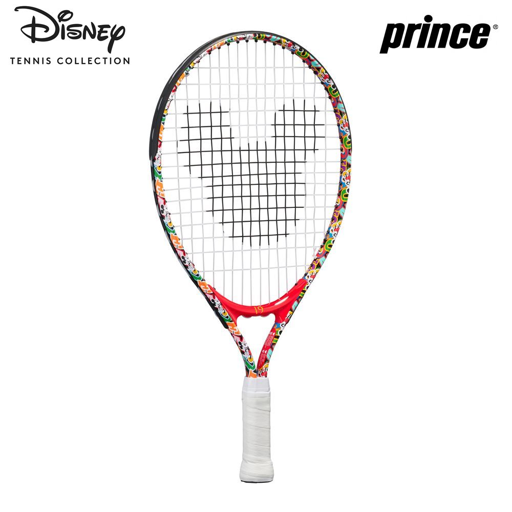 『即日出荷』「ガット張り上げ済」プリンス Prince テニスジュニアラケット ジュニア Disney Disney 19 ディズニー 19 ミッキーマウス 7TJ211