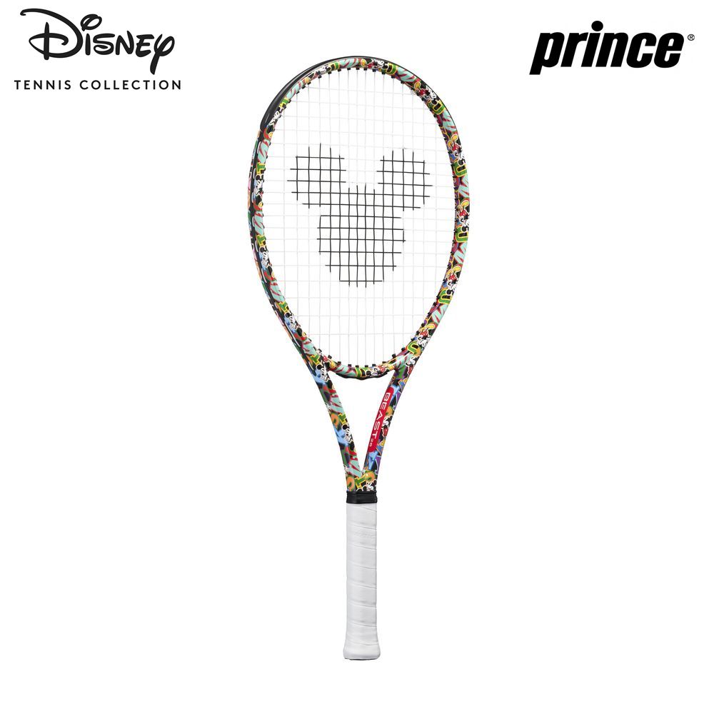 「ガット張り上げ済」プリンス Prince テニスジュニアラケット ジュニア ディズニー Disney BEAST 26 ビースト 26 ミッキーマウス 7TJ215 『即日出荷』