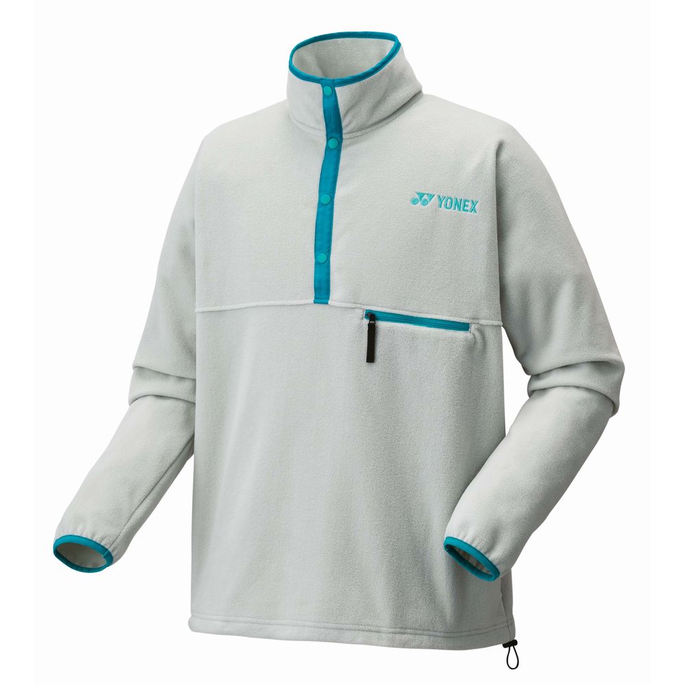 2025YONEX テニスウェア プルオーバー ホワイト ブラック Lサイズ 2025