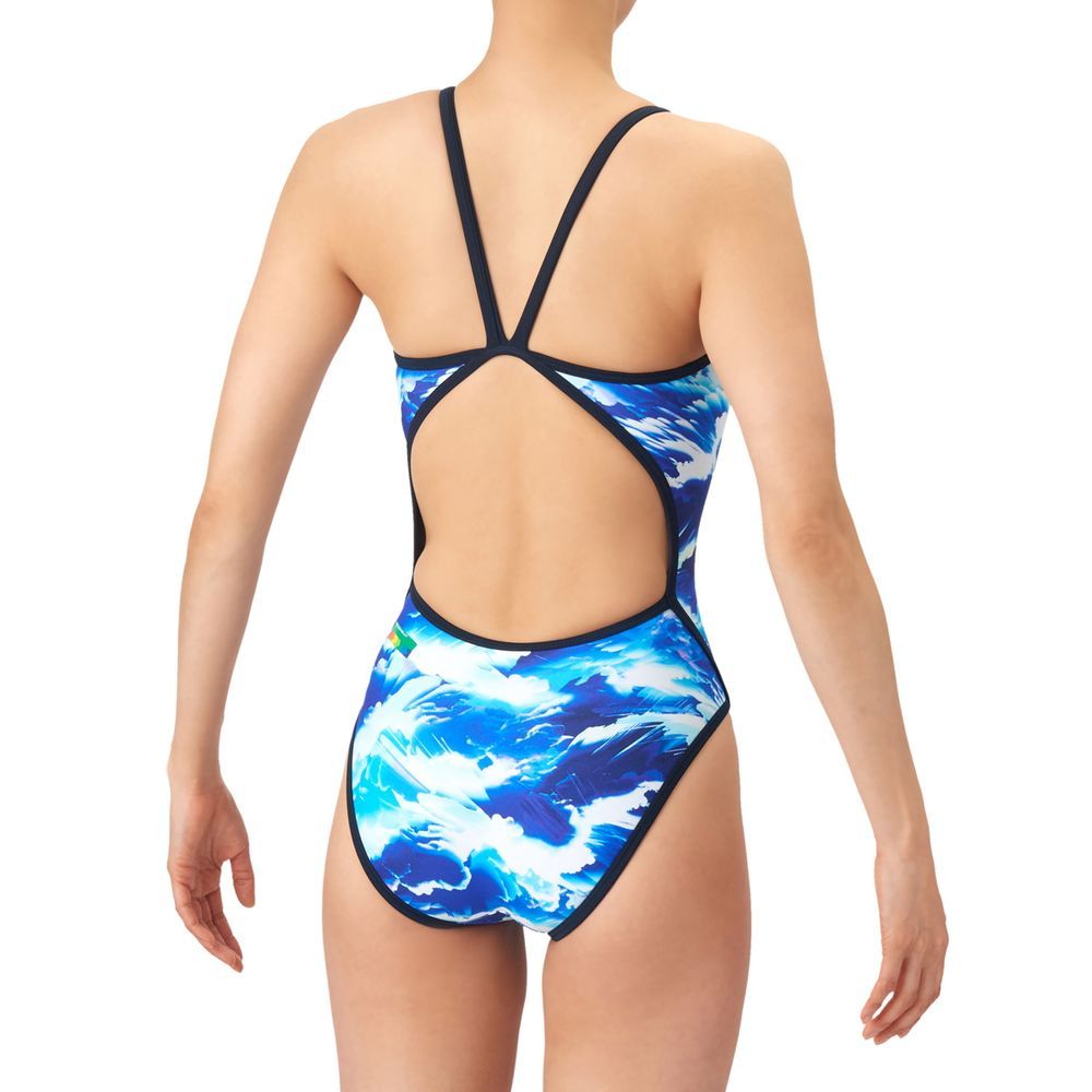 アリーナ ARENA 水泳水着 レディース TOUGHSUIT  トレーニングワンピース オープンバック  AS6SWM16Lの画像