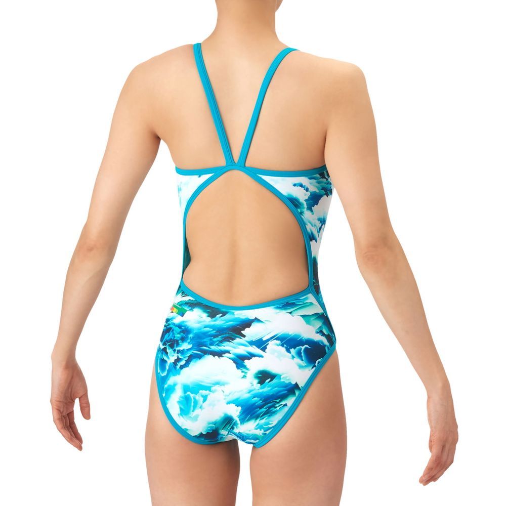 アリーナ ARENA 水泳水着 レディース TOUGHSUIT  トレーニングワンピース オープンバック  AS6SWM16Lの画像