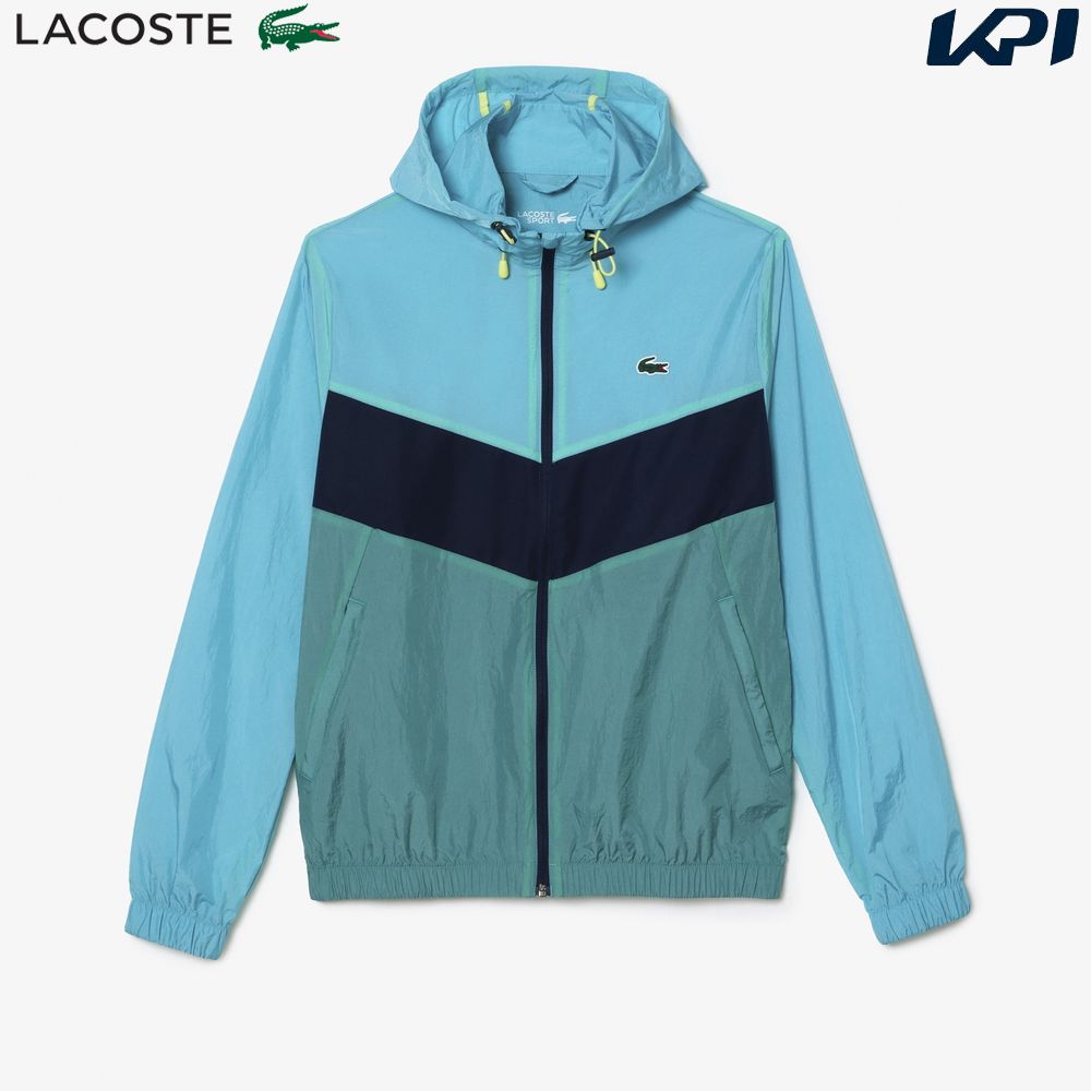 ラコステ LACOSTE テニスウェア メンズ パッカブルダイヤリップストップジャケット BH1042 99 M1I 2023FW 『即日出荷』 :BH1042 99 M1I:KPIsports