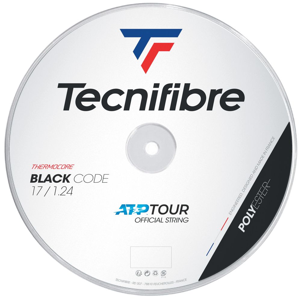 テクニファイバー Tecnifibre テニスガット・ストリング  BLACK CODE  ブラックコード  1.24mm  200mロール TFR411 TFSR401｜kpisports｜02