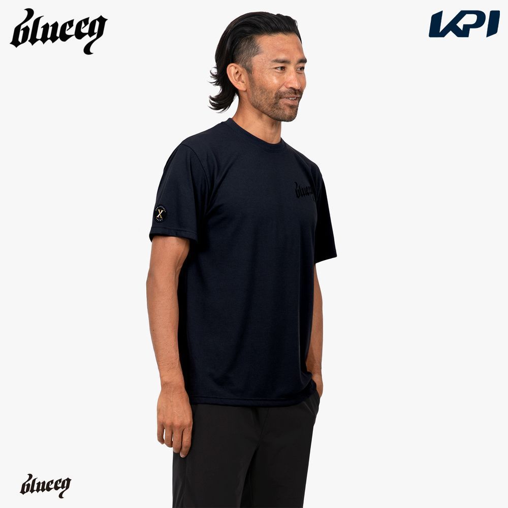 『即日出荷』blueeq ブルイク テニスウェア メンズ DRY TEE ドライティー 10周年アニバーサリーモデル BQAS-00038 2023SS