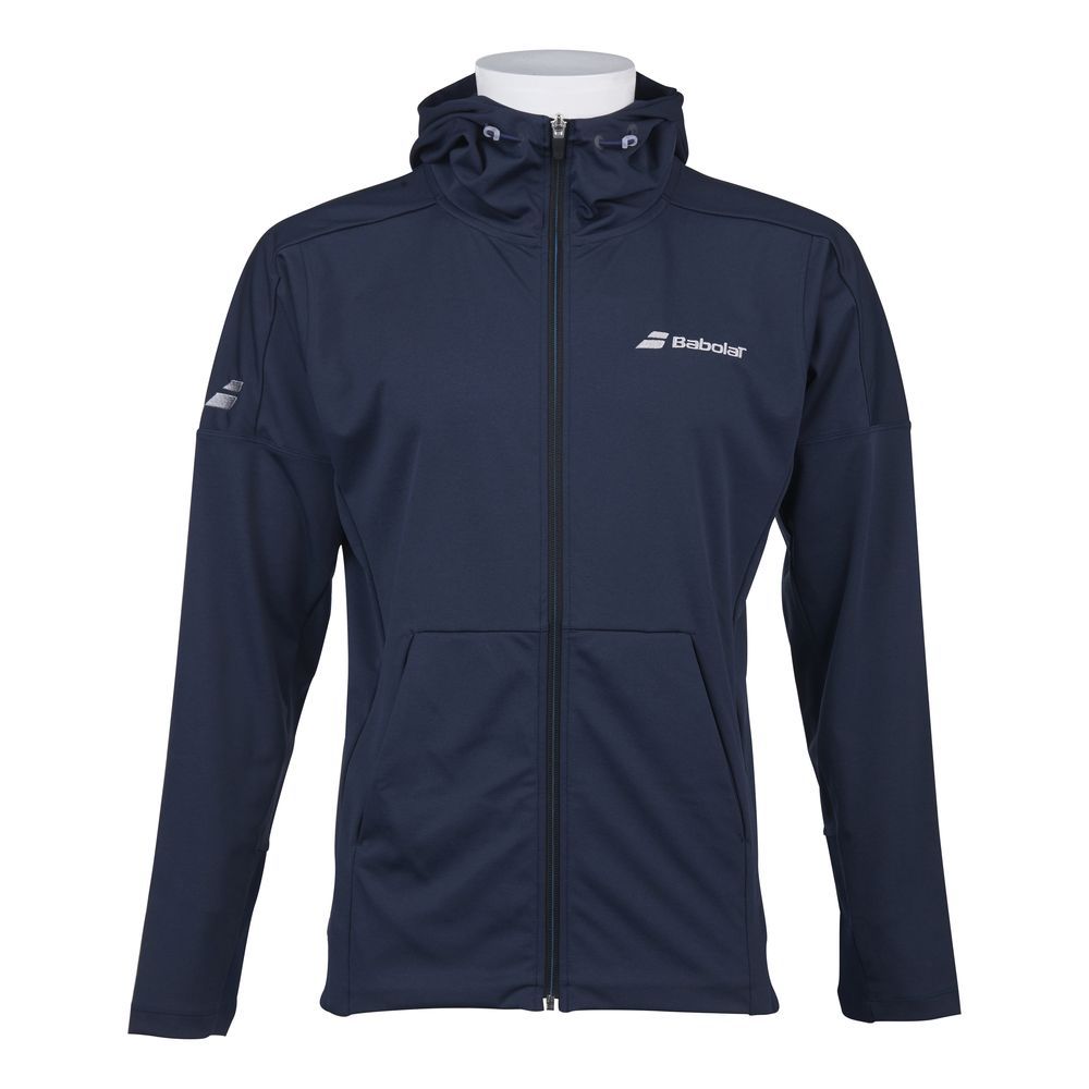 Babolat - バボラ Babolat テニスウェア ユニセックス デニム風ニットジャケット　M Babolat バボラ テニスウェア ユニセックス デニム風ニット