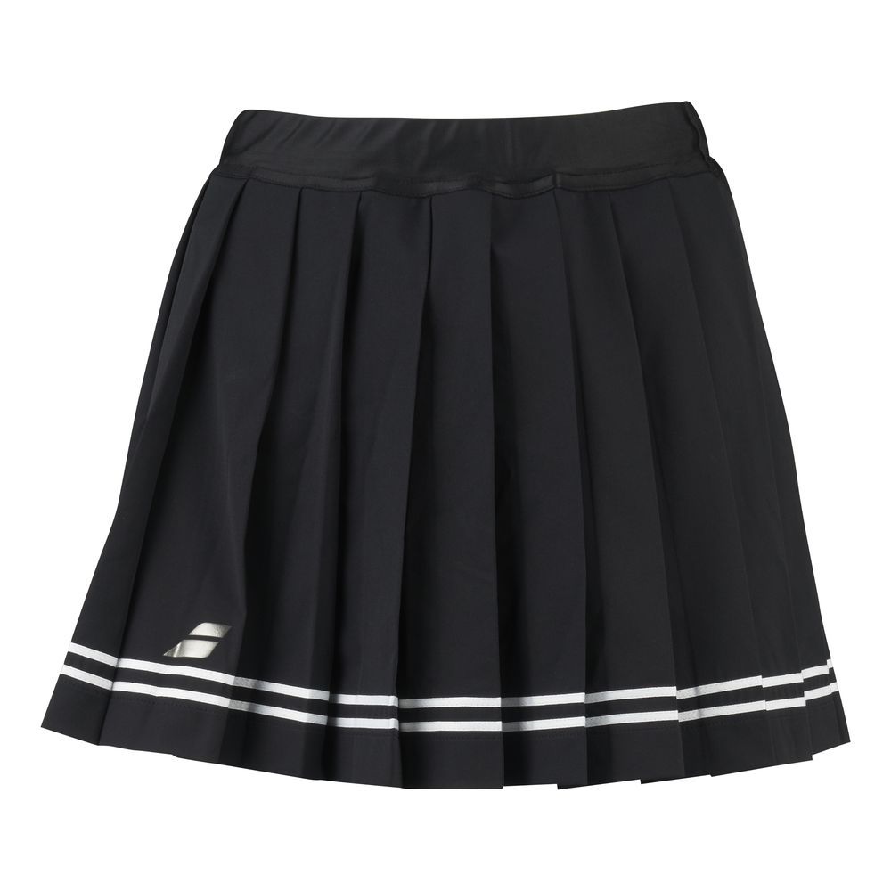 美品＊Babolatバボラ＊ボックスプリーツスコートとチェック柄のテニスシャツ Babolat バボラ テニスウェア レディース プリーツスコート