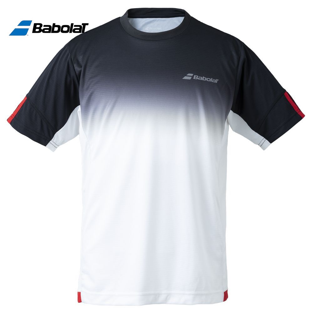 バボラ Babolat テニスウェア メンズ CLUB SHORT SLEEVE SHIRT ゲーム