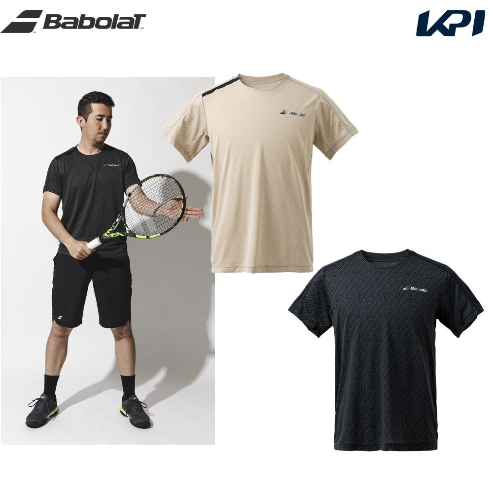 バボラ Babolat テニスウェア メンズ VS ショートスリーブシャツ BUG3301 2023SS『即日出荷』