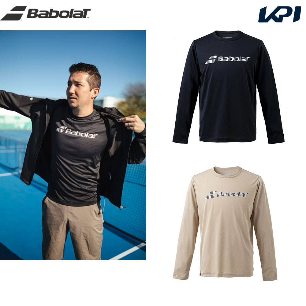 バボラ Babolat テニスウェア メンズ VS ロングスリーブシャツ BUP3500 2023SS 『即日出荷』