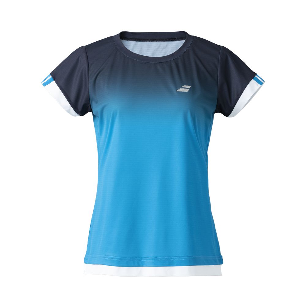 バボラ Babolat テニスウェア レディース CLUB SHORT SLEEVE SHIRT