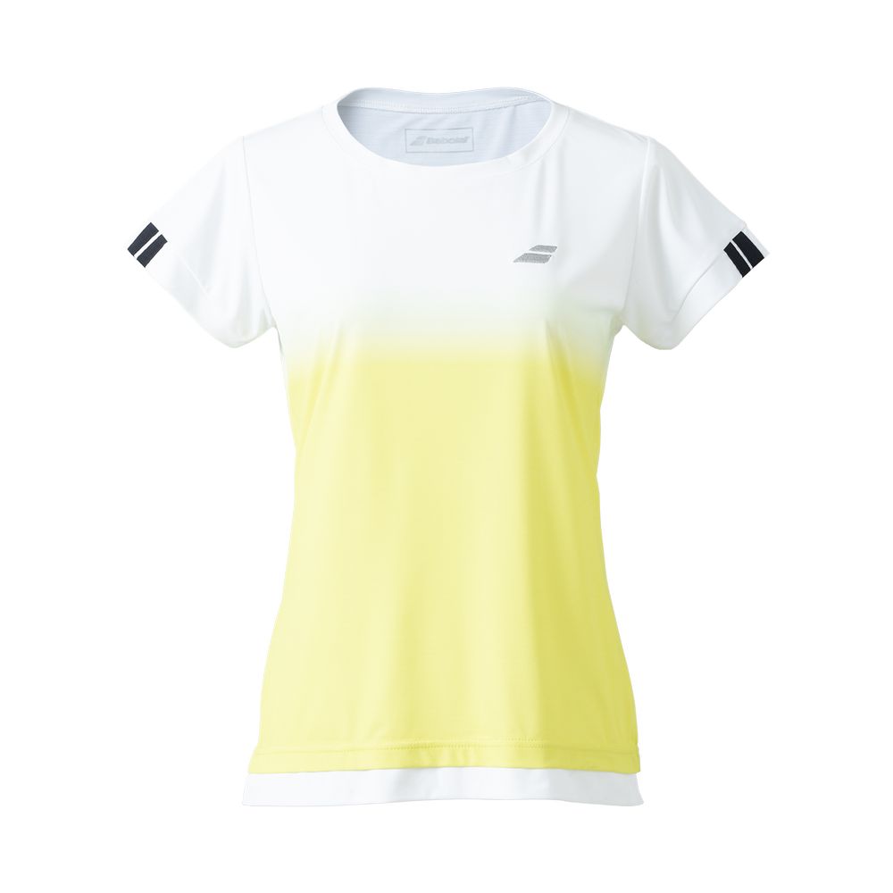 バボラ Babolat テニスウェア レディース CLUB SHORT SLEEVE SHIRT