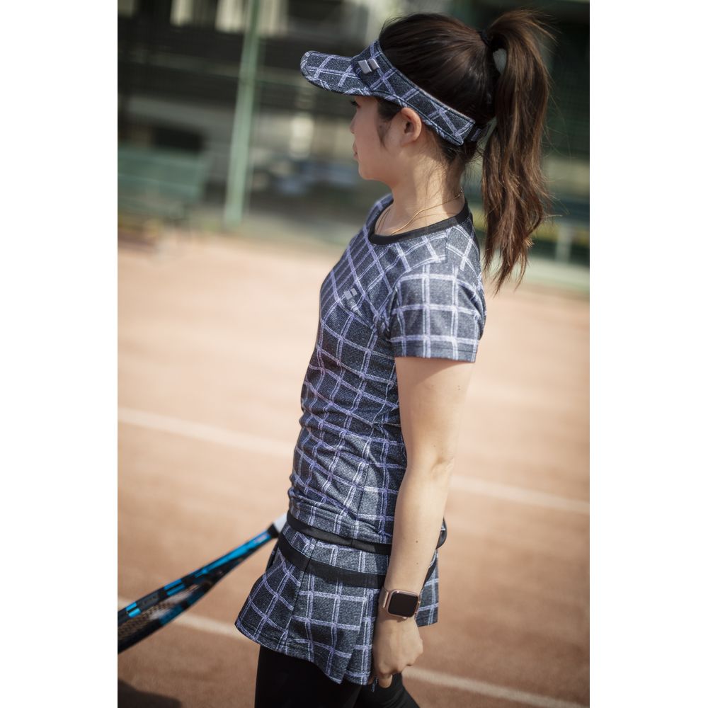 Babolatレディースゲームシャツ&スコートセットアップ&バイザー(M) Babolat バボラ テニス・バドミントンウェア『レディース』 PURE