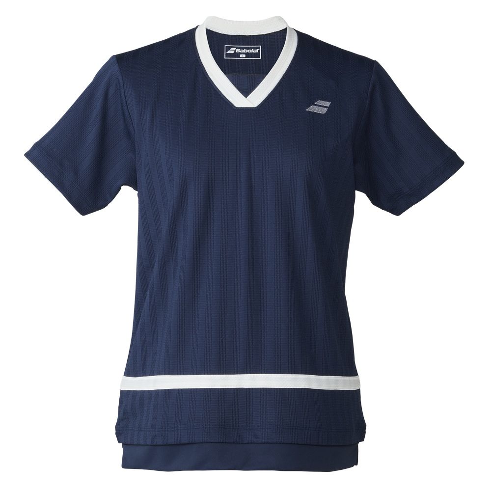 バボラ Babolat テニスウェア レディース PLAY SHORT SLEEVE SHIRT  ショートスリーブシャツ ゲームシャツ BWG6326 2026SS_3