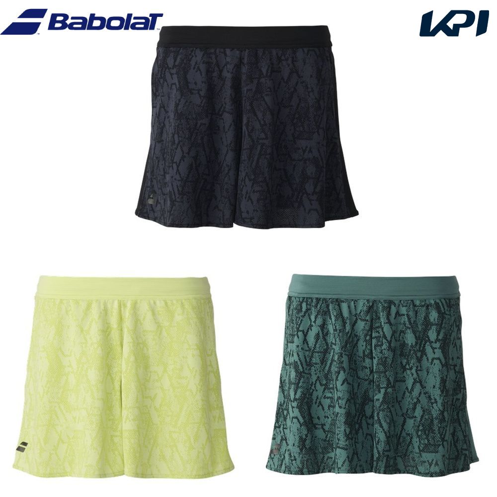 バボラ Babolat テニスウェア レディース   PLAY SHORT PANTS ショートパンツ　キュロット BWG6471 2026FW
