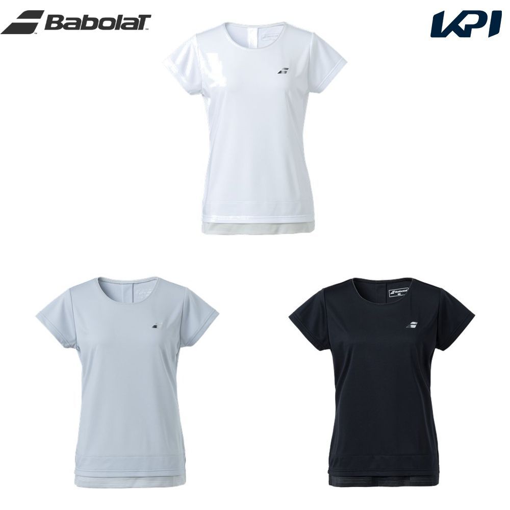 入手困難 バボラ Babolat テニスウェア レディース VS SHORT SLEEVE