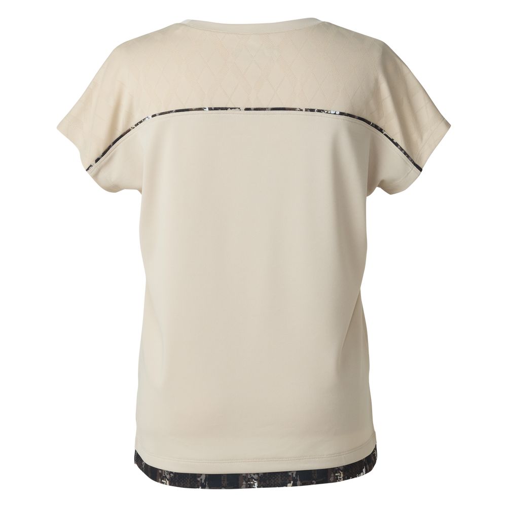 バボラ Babolat テニスウェア レディース   PURE SHORT SLEEVE SHIRT ゲームシャツ ショートスリーブシャツ 半袖シャツ BWP5574 2025FW | Babolat | 04
