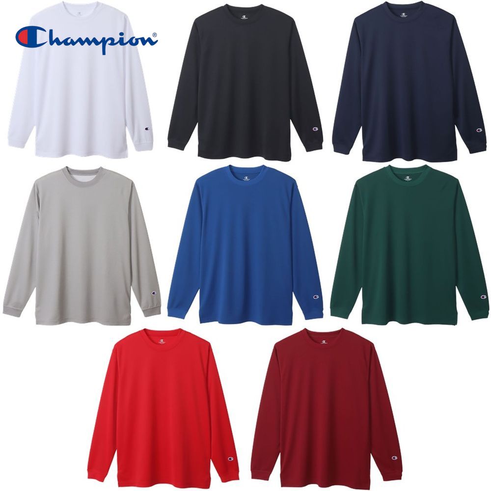 �`�����s�I�� Champion �}���`SP�E�F�A ���j�Z�b�N�X   LONG SLEEVE T-SHIRT C3XS491 2023SS