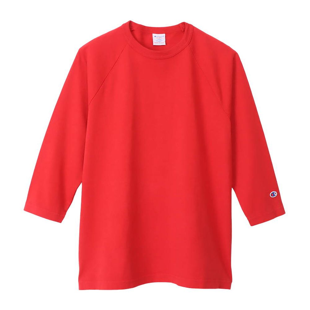 Hanes カジュアルウェア メンズ T1011 RAGLAN 3/4 C5-P404 2023SS