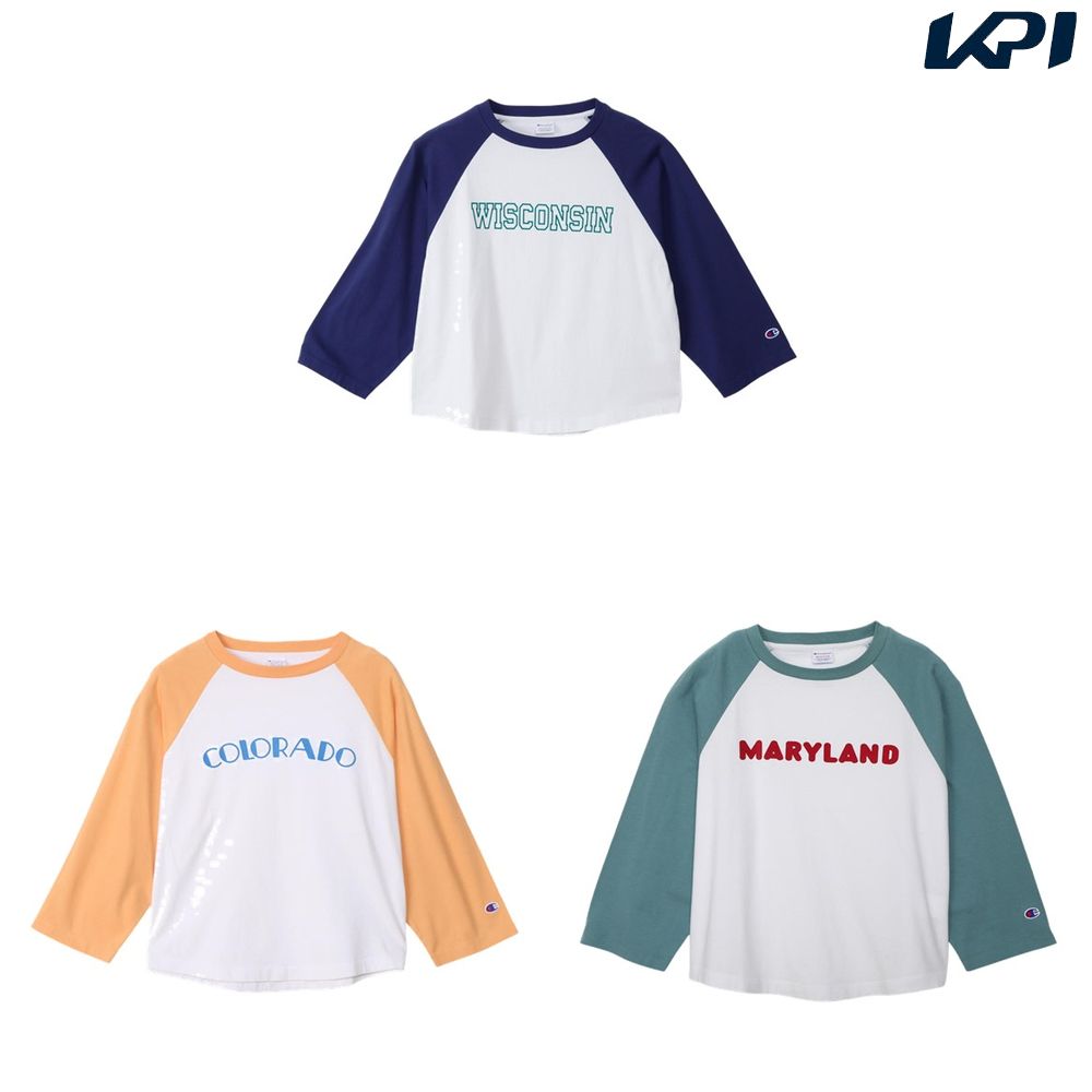 チャンピオン Champion マルチSPウェア レディース   RAGLAN SHIRT CW-C403 2025
