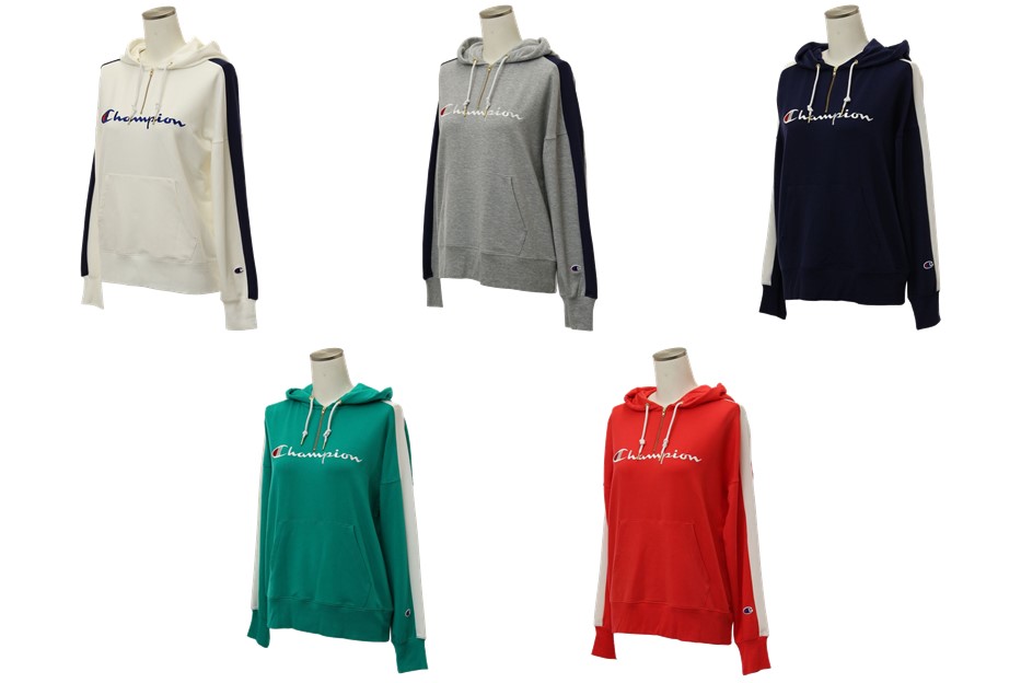 『即日出荷』チャンピオン Champion フィットネスウェア レディース HALF ZIP HOODED SWEATSHIRT CW-PS104 2019SS