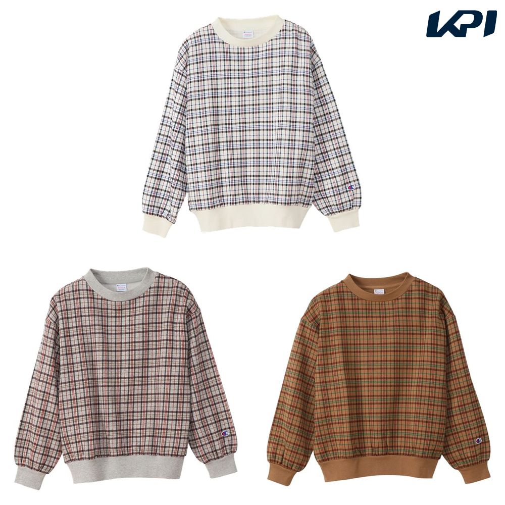 チャンピオン Champion カジュアルウェア レディース CREWNECKSHIRT CW-U610 2021FW Champion チャンピオン カジュアルウェア レディース
