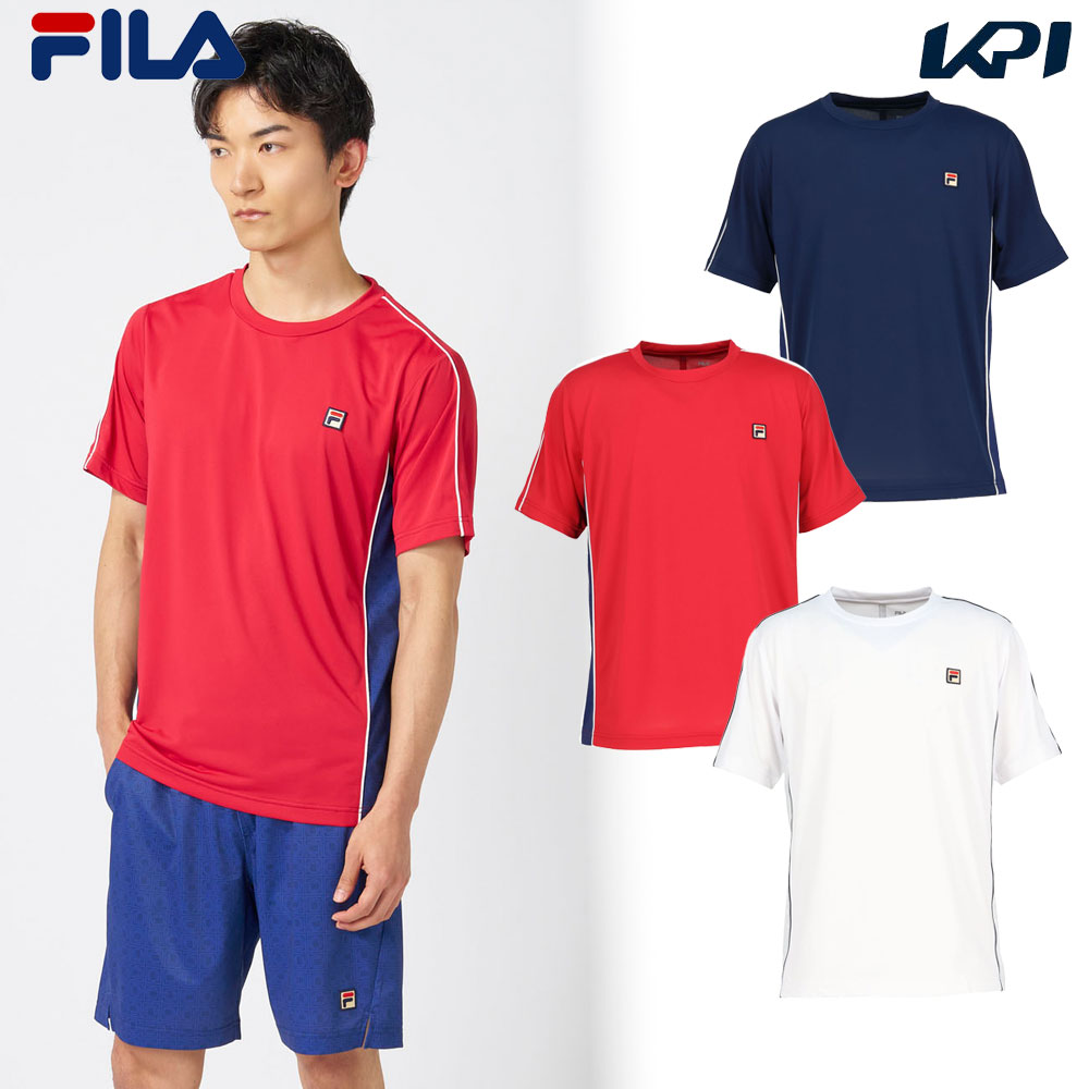 フィラ FILA テニスウェア メンズ   ゲームシャツ CZ6FGM001 2026FW