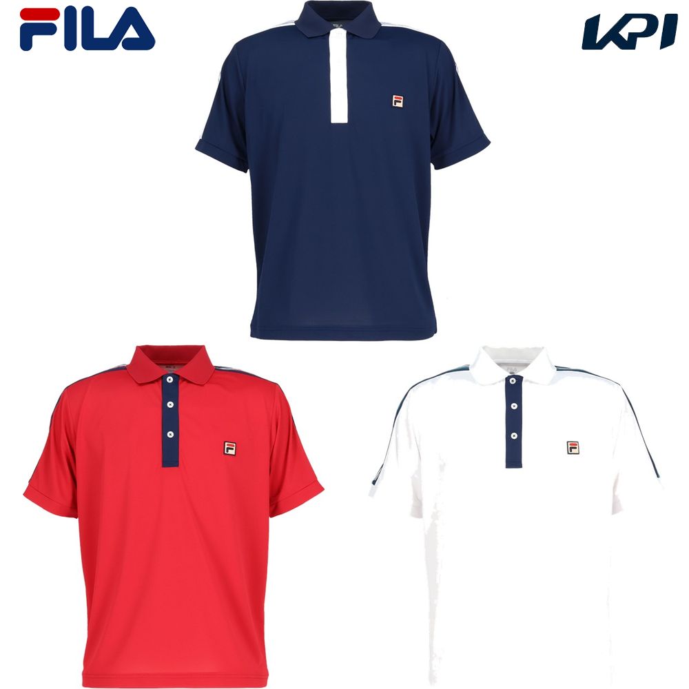 フィラ FILA テニスウェア メンズ   ポロシャツ CZ6FGM002 2026FW