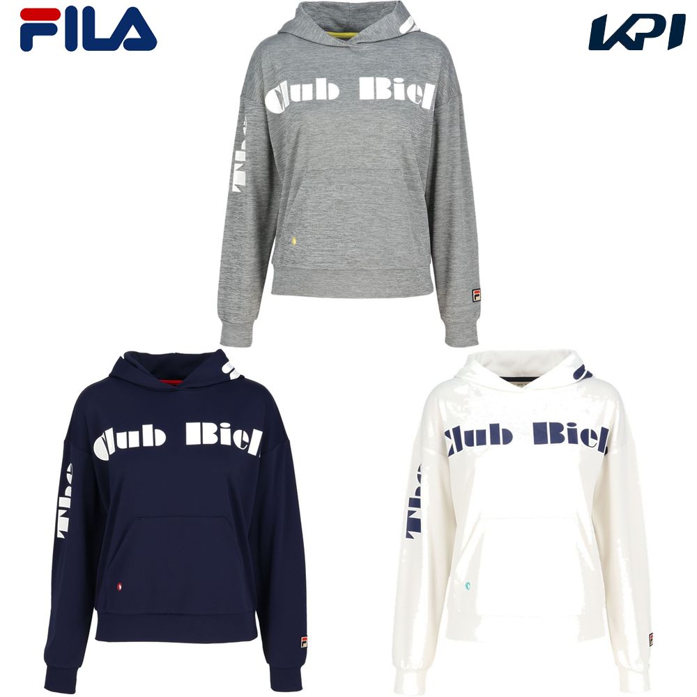 フィラ FILA テニスウェア レディース   プルオーバーパーカ CZ6FGW010 2026FW 8月上旬発売予定※予約