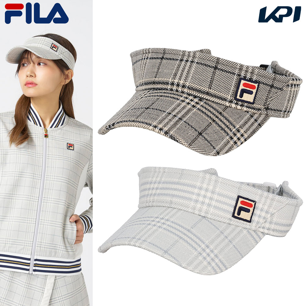 フィラ FILA テニスキャップ・バイザー レディース   サンバイザー CZ6FGW056 2026FW　9月上旬発売予定※予約