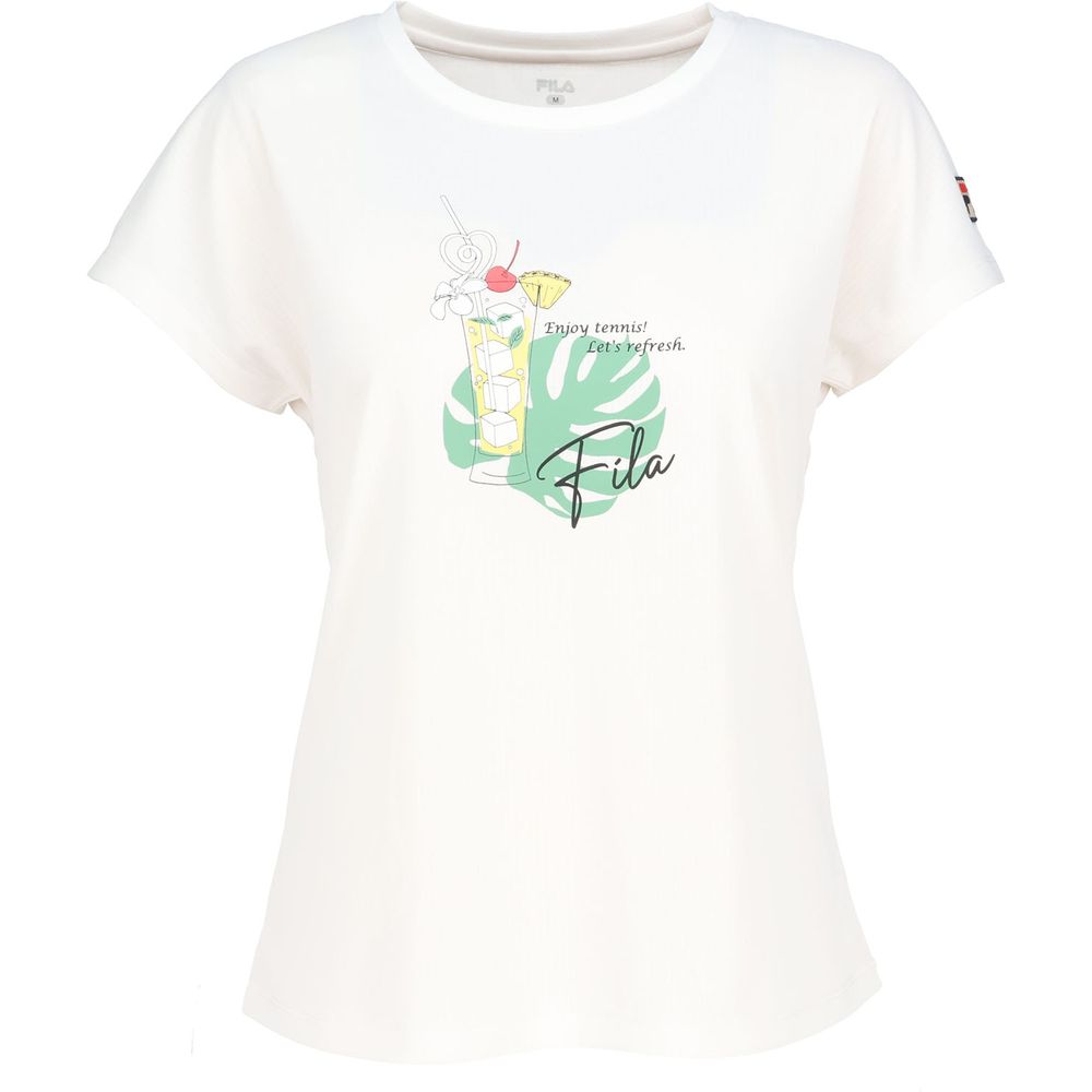 FILA（フィラ） テニスウェア レディース グラフィックTシャツ