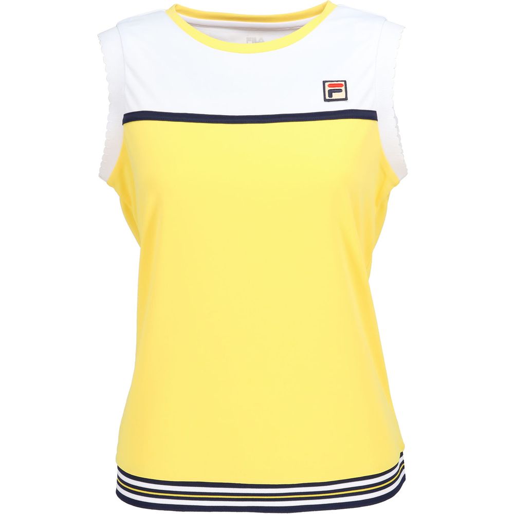 FILA（フィラ） テニスウェア レディース ノースリーブゲームシャツ