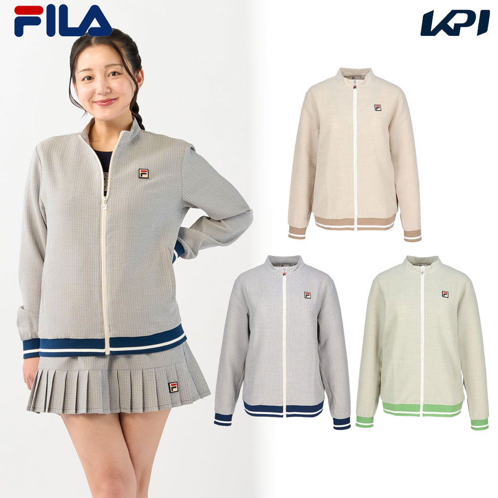 フィラ FILA テニスウェア レディース   トラックジャケット CZ6SGW044 2026SS