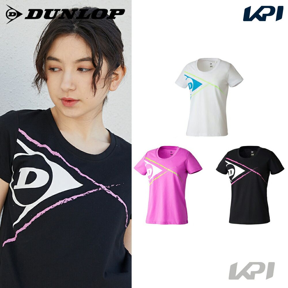 Yahoo! Yahoo!ショッピング(ヤフー ショッピング)ダンロップ DUNLOP テニスウェア レディース Ｔシャツ DAL-8020W 2020SS  「KPIタイムセール」