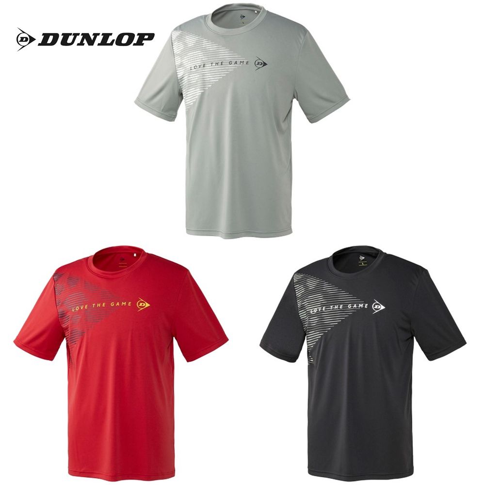 ダンロップ DUNLOP テニスウェア ユニセックス Tシャツ DAL-8201 2022SS