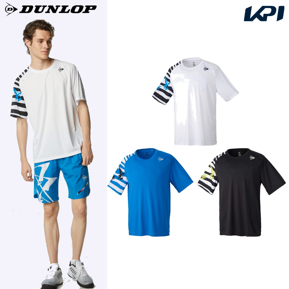ダンロップ DUNLOP テニスウェア ユニセックス T-SHIRT Tシャツ DAL-8302 2023SS｜kpisports